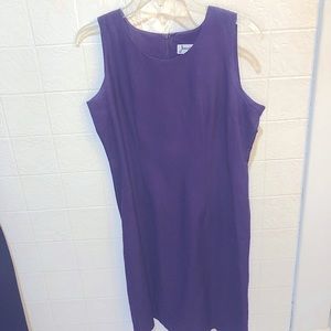Purple Sheath Dress sz 10